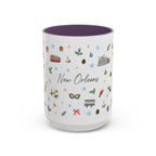 New Orleans Christmas Mug | Watercolor City Souvenir, Travel Gift (11oz/15oz)
