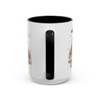 Serengeti Coffee Mug | Travel Destination Souvenir Gift | Accent Color Ceramic 11oz 15oz