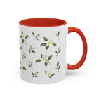 Florida Orange blossom Mug, State Flower Floral Coffee Cup, 11oz Botanical Gift