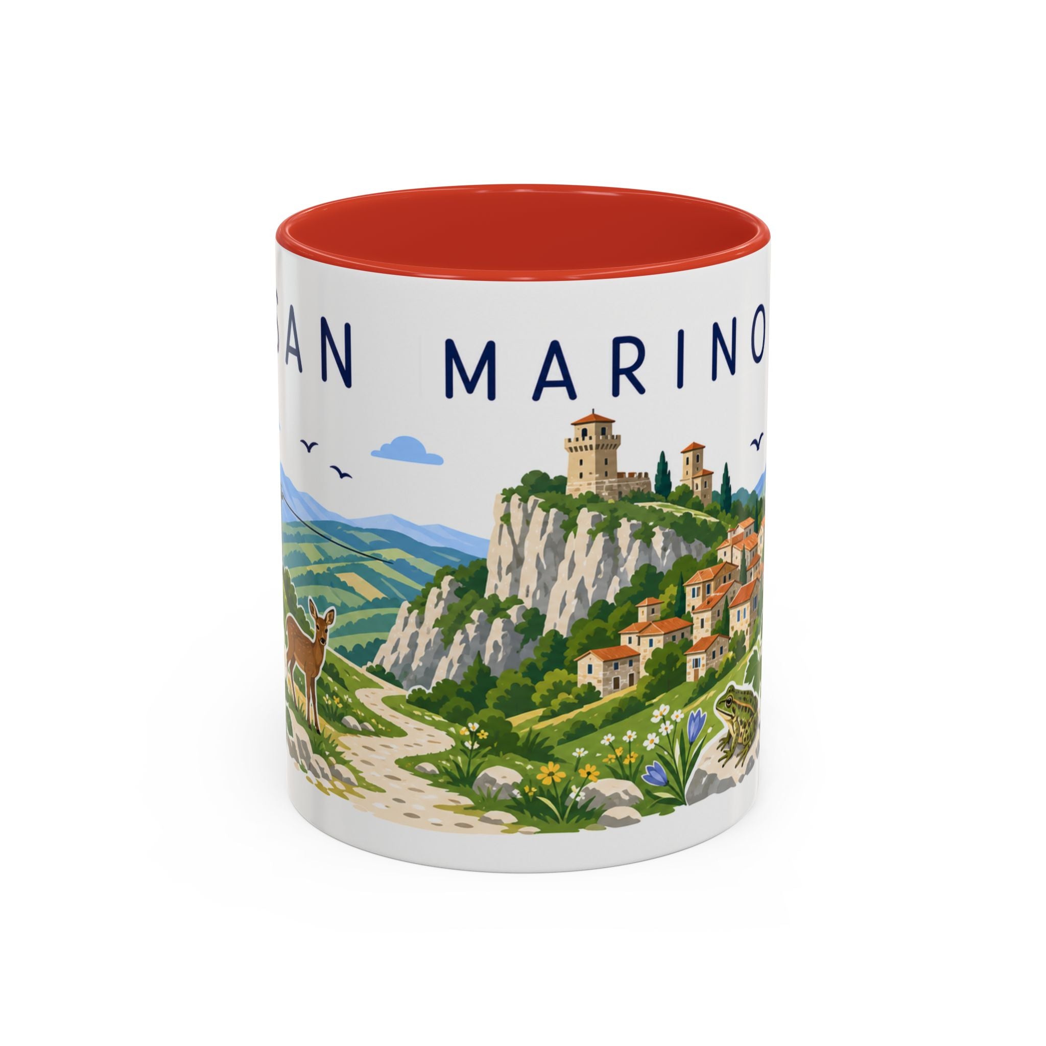 San Marino Coffee Mug | Travel Souvenir Accent Mug | Country Gift Ceramic Cup 11oz 15oz