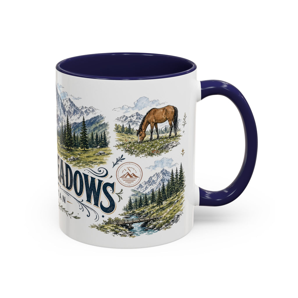 Fairy Meadows Mug, Pakistan Travel Souvenir, Bucket List Gift, Accent Ceramic Coffee Mug 11oz 15oz