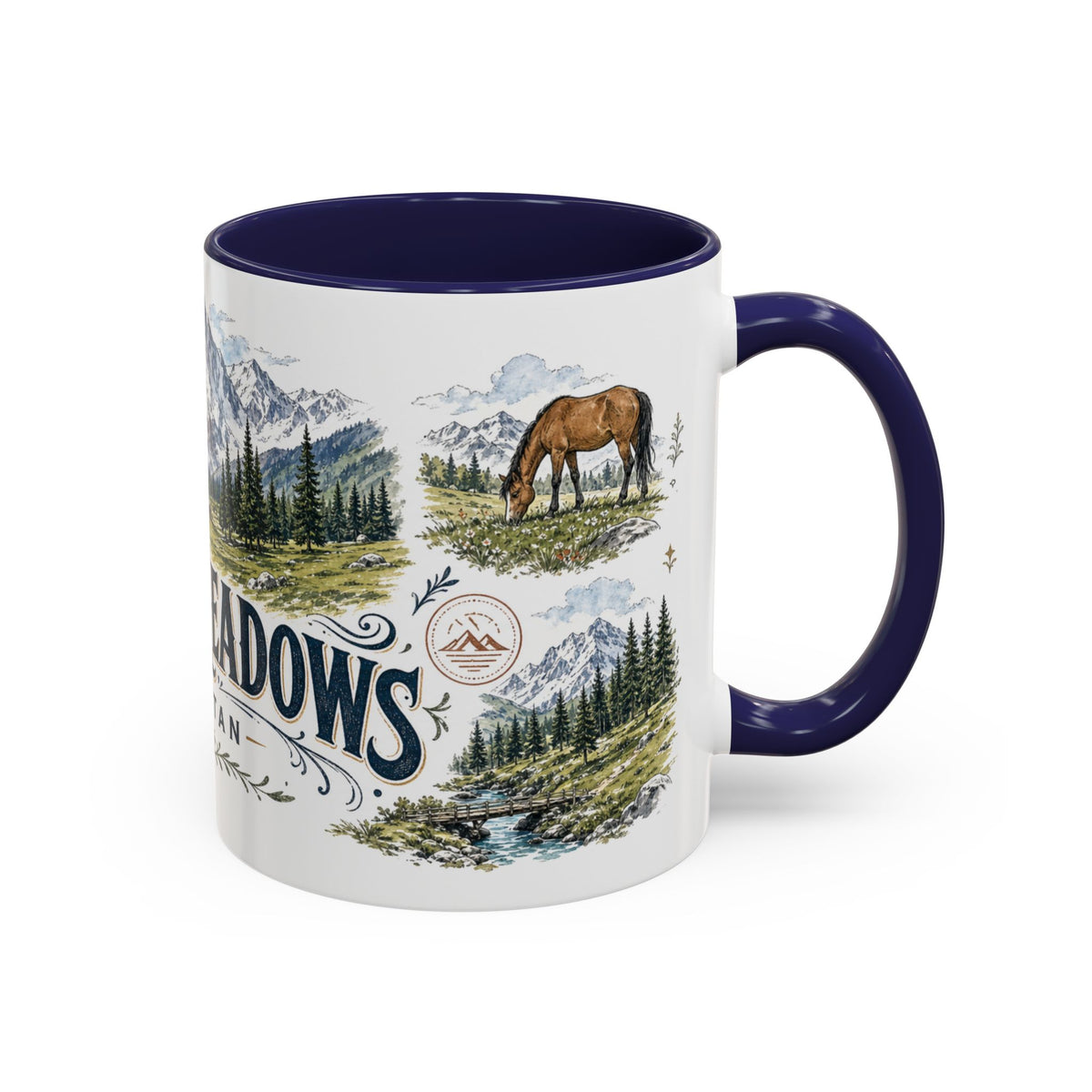 Fairy Meadows Mug, Pakistan Travel Souvenir, Bucket List Gift, Accent Ceramic Coffee Mug 11oz 15oz