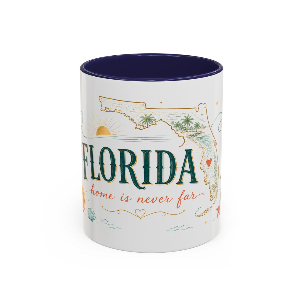 Florida State Mug | Moving Away, Homesick Gift | Long Distance Friendship Coffee Cup