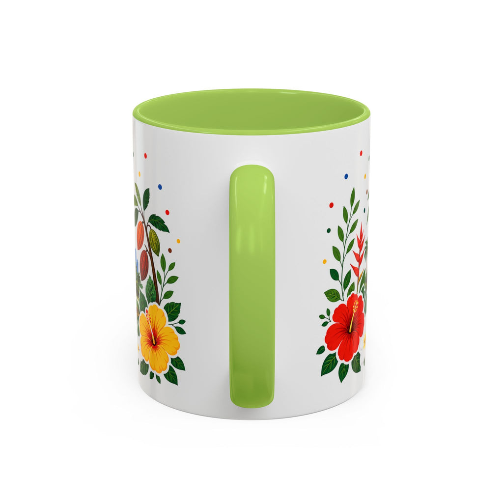 Ghana Coffee Mug | Travel Souvenir Accent Mug | Place Gift Ceramic Cup 11oz 15oz