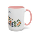 Marrakech Coffee Mug | Morocco Travel Souvenir | Porcelain Decal City Gift | 11oz 15oz Accent Mug