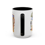 Nashville Illustrated Travel Mug | City Souvenir Accent Coffee Mug | 11oz 15oz Ceramic Cup