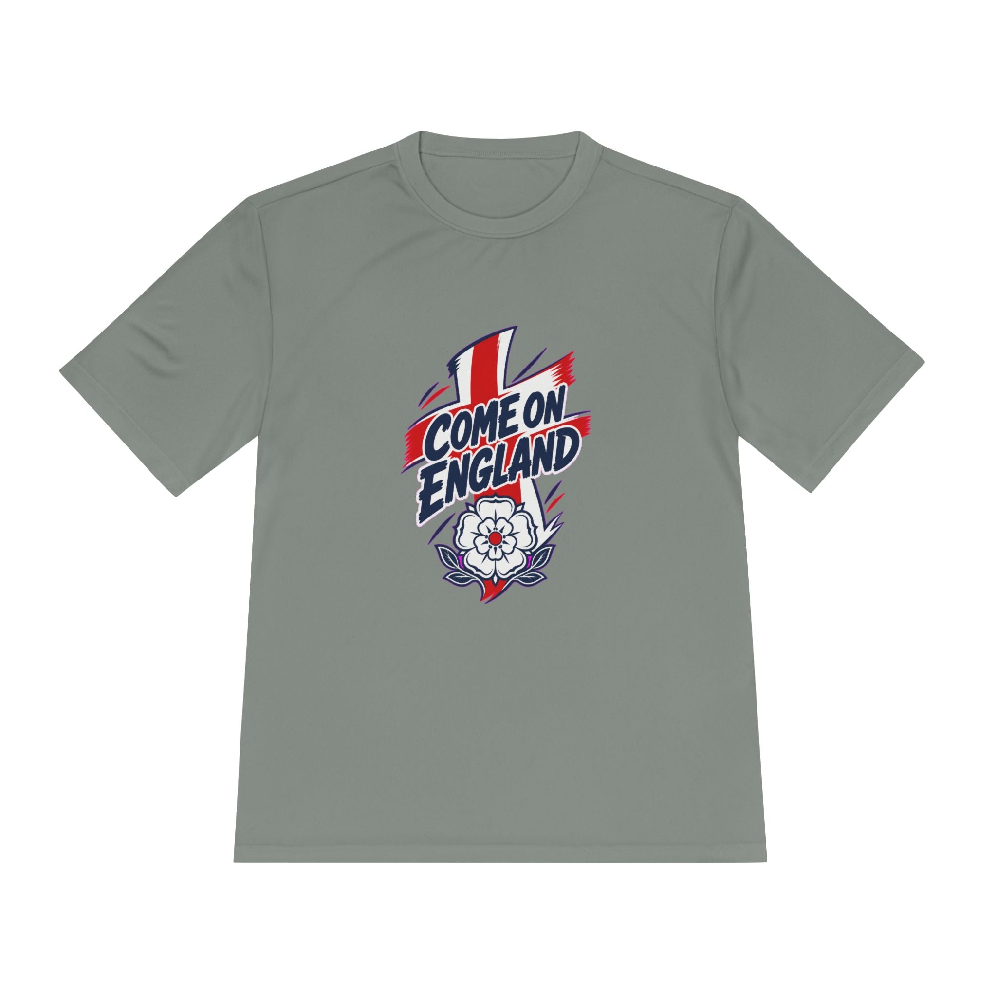 England Soccer Fan Tee, Come On England Sport Shirt