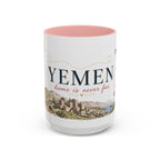 Yemen Home Country Mug | Moving Away Gift | Long Distance Friendship | 11 oz 15 oz Accent Mug