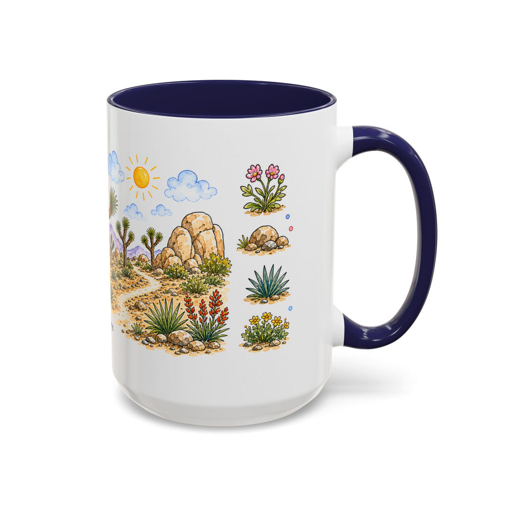 Joshua Tree National Park Mug | US Travel Souvenir Accent Coffee Mug | 11oz 15oz Ceramic Cup