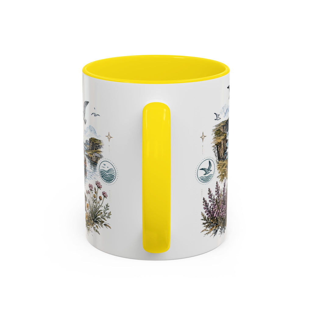 Orkney Islands Mug, Scotland Travel Souvenir, Bucket List Gift, Accent Ceramic Coffee Mug 11oz 15oz