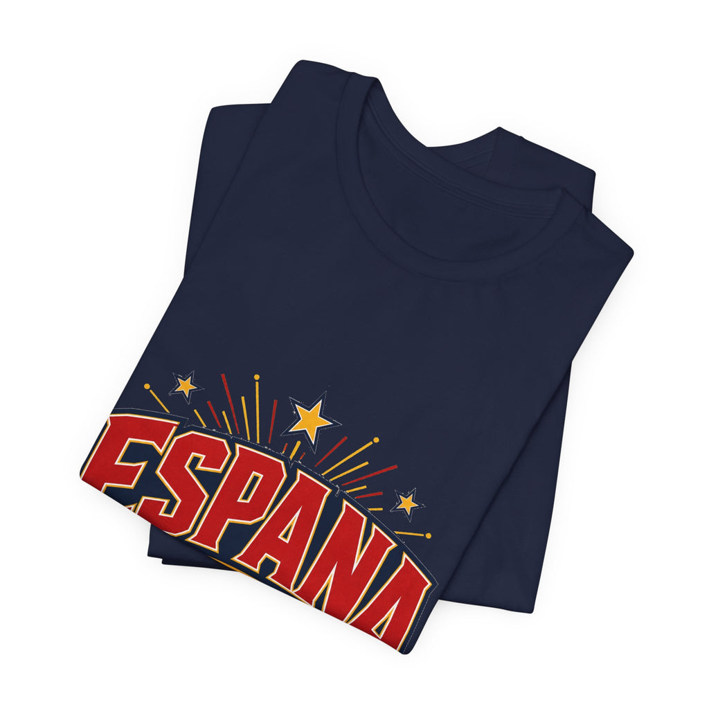 Spain Soccer Fan T-Shirt | Spain Fan Tee | Espana Soccer Supporter Shirt