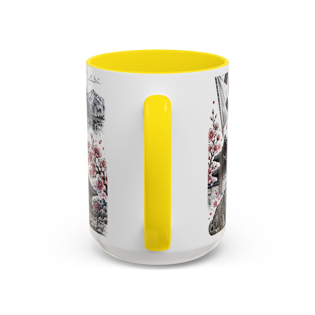 South Korea Soccer Coffee Mug | World Cup Fan Gift | Accent Color Ceramic 11oz 15oz Match Day Cup