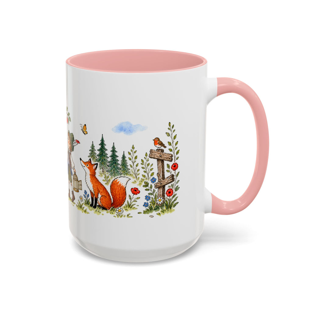 The Golden Bird Mug | Storybook Fairy Tale Accent Coffee Mug | EveryLegend