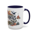 Sedona Red Rocks Mug, Arizona Travel Souvenir, Bucket List Gift, Accent Ceramic Coffee Mug 11oz 15oz