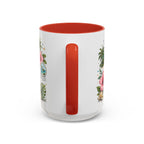 Fiji Coffee Mug | Travel Destination Souvenir Gift | Accent Color Ceramic 11oz 15oz