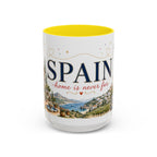 Spain Home Country Mug | Moving Away Gift | Long Distance Friendship | 11 oz 15 oz Accent Mug