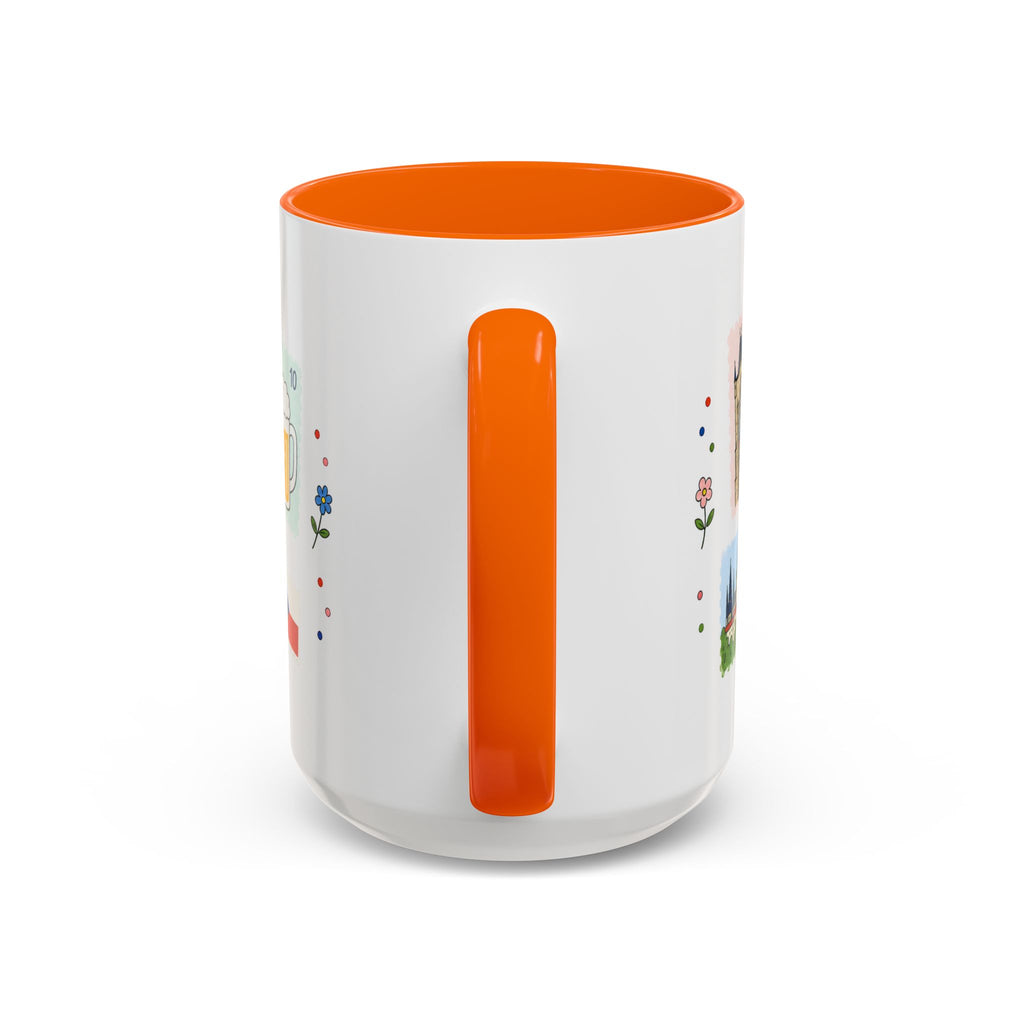 Prague Coffee Mug | Postage Stamp Collage Mug | Travel Souvenir Accent Cup 11oz 15oz