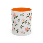 Iowa Wild Rose Mug, State Flower Floral Coffee Cup, 11oz Botanical Gift