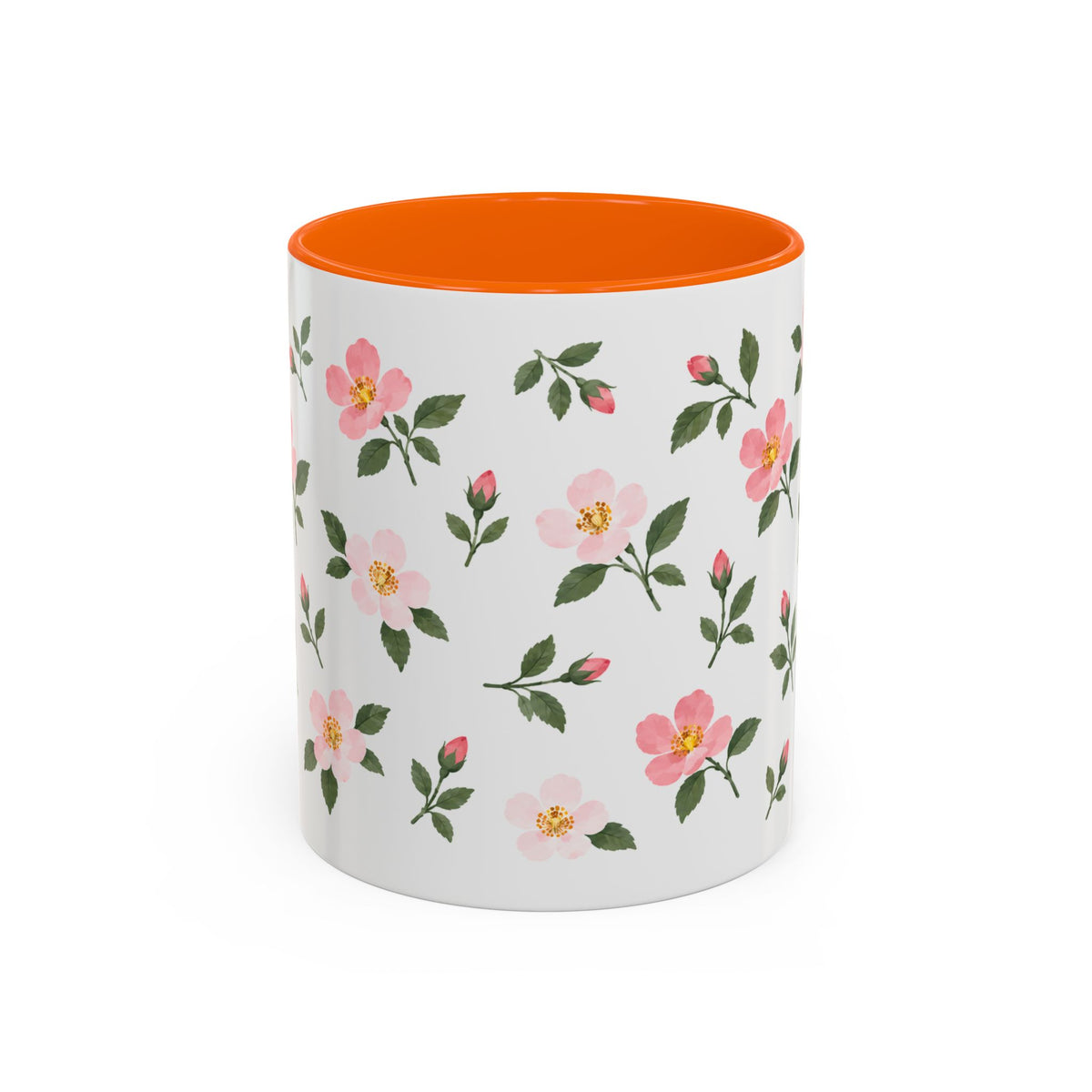 Iowa Wild Rose Mug, State Flower Floral Coffee Cup, 11oz Botanical Gift