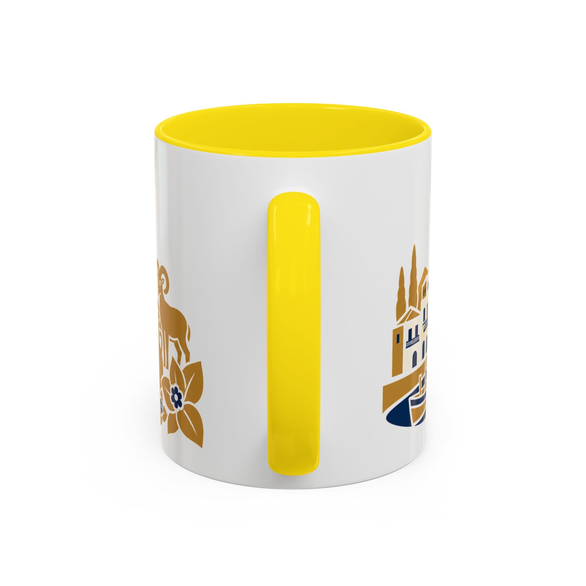 Cyprus Coffee Mug | Travel Souvenir Accent Mug | Country Gift Ceramic Cup 11oz 15oz