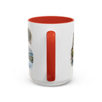 Zurich Coffee Mug | Switzerland Travel Souvenir | Vintage Illustrated City Gift | 11 oz 15 oz Accent Mug