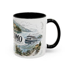 Lake Como Mug, Italy Travel Souvenir, Bucket List Gift, Accent Ceramic Coffee Mug 11oz 15oz