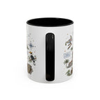 Kuala Lumpur Coffee Mug | Malaysia Souvenir Travel Gift | Accent Color Ceramic 11oz 15oz