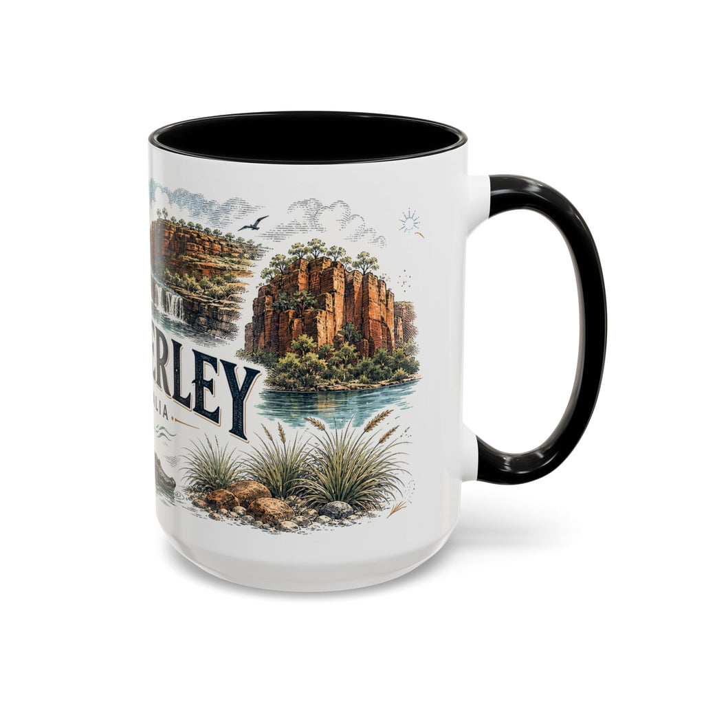 Kimberley Mug, Australia Travel Souvenir, Bucket List Gift, Accent Ceramic Coffee Mug 11oz 15oz