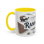 Rann of Kutch Mug, India Travel Souvenir, Bucket List Gift, Accent Ceramic Coffee Mug 11oz 15oz