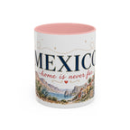 Mexico Home Country Mug | Moving Away Gift | Long Distance Friendship | 11 oz 15 oz Accent Mug