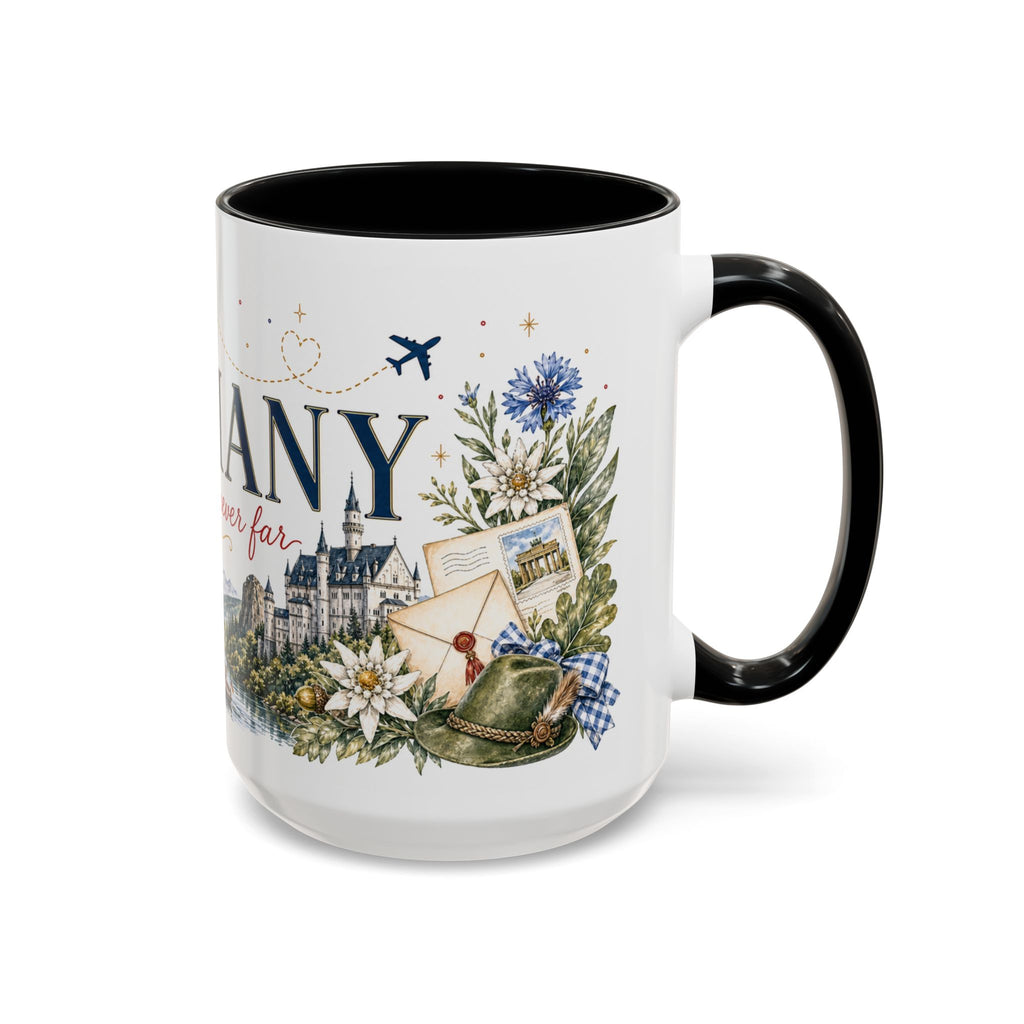 Germany Home Country Mug | Moving Away Gift | Long Distance Friendship | 11 oz 15 oz Accent Mug