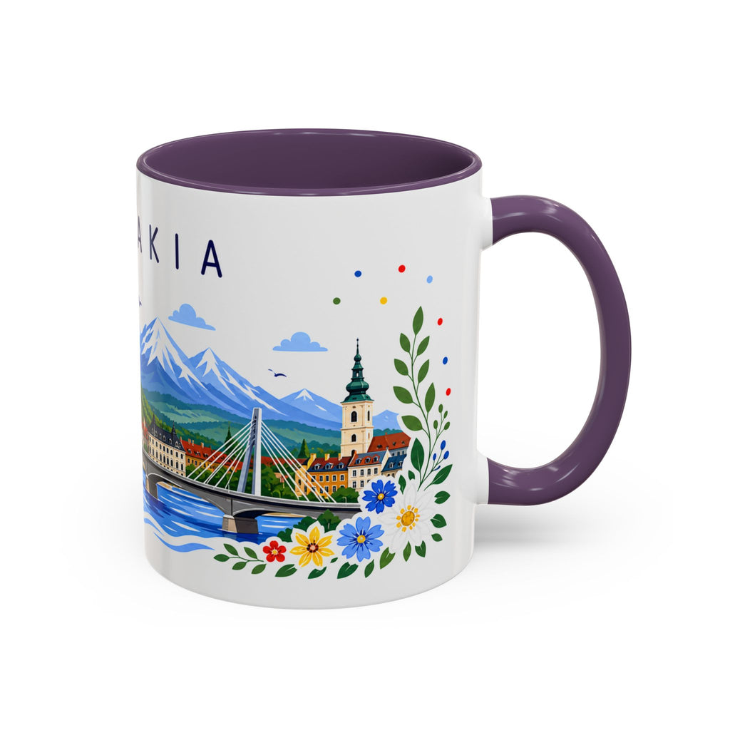 Slovakia Coffee Mug | Travel Souvenir Accent Mug | Place Gift Ceramic Cup 11oz 15oz