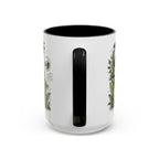 Borneo Rainforest Coffee Mug | Travel Destination Souvenir Gift | Accent Color Ceramic 11oz 15oz