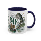 Ha Long Bay Coffee Mug | Travel Destination Souvenir Gift | Accent Color Ceramic 11oz 15oz