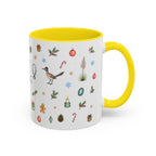 Santa Fe Christmas Mug | Watercolor City Souvenir | Ceramic Coffee Cup (11oz 15oz)