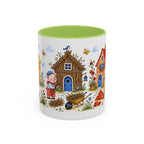 Three Little Pigs Mug | Storybook Fairy Tale Accent Coffee Mug | EveryLegend