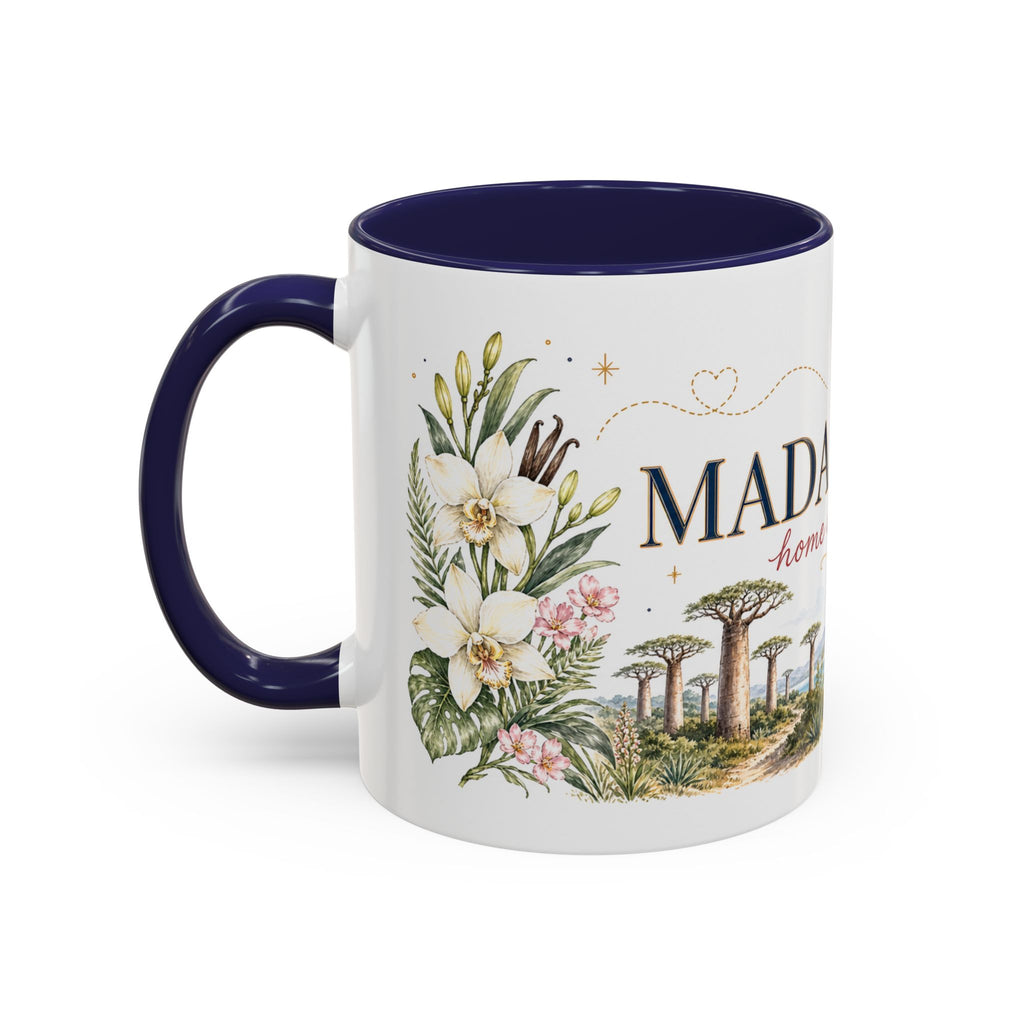 Madagascar Home Country Mug | Moving Away Gift | Long Distance Friendship | 11 oz 15 oz Accent Mug