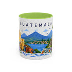 Guatemala Coffee Mug | Travel Souvenir Accent Mug | Place Gift Ceramic Cup 11oz 15oz