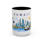 Kuwait Coffee Mug | Travel Souvenir Accent Mug | Place Gift Ceramic Cup 11oz 15oz
