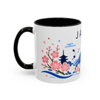 Japan Coffee Mug | Travel Souvenir Accent Mug | Country Gift Ceramic Cup 11oz 15oz