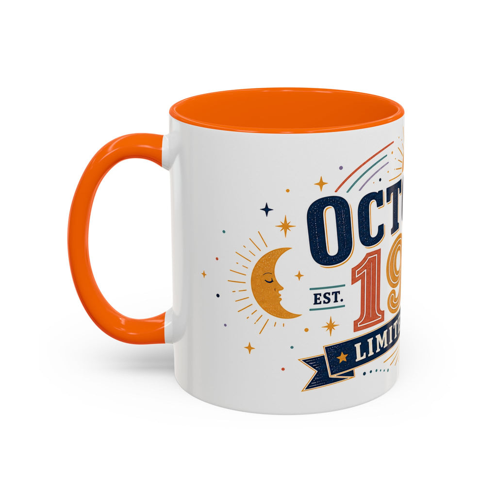 Custom Birthday Mug | Celestial Retro Design, Limited Edition (11oz or 15oz)