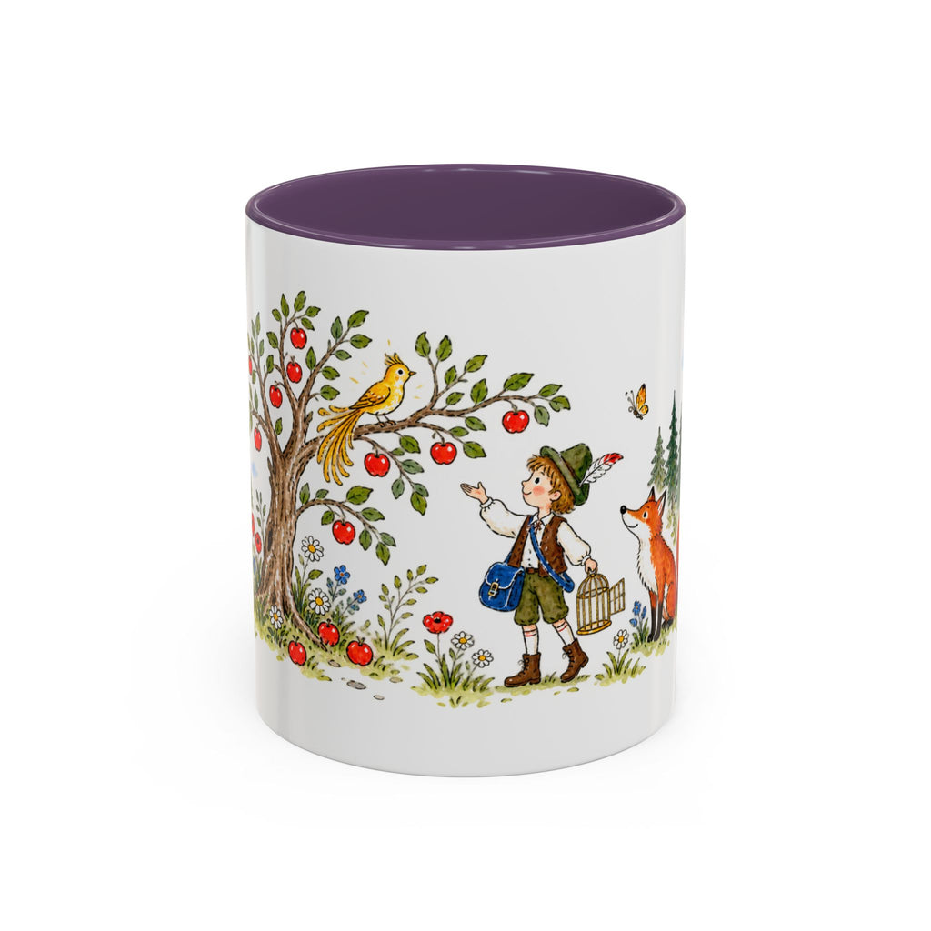 The Golden Bird Mug | Storybook Fairy Tale Accent Coffee Mug | EveryLegend
