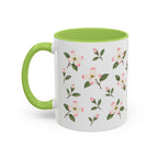Virginia American Dogwood Mug, State Flower Floral Coffee Cup, 11oz Botanical Gift