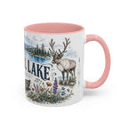 Khuvsgul Lake Mug, Mongolia Travel Souvenir, Bucket List Gift, Accent Ceramic Coffee Mug 11oz 15oz