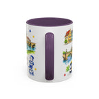 Dresden Illustrated Travel Mug | City Souvenir Accent Coffee Mug | 11oz 15oz Ceramic Cup