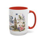 United Kingdom Home Country Mug | Moving Away Gift | Long Distance Friendship | 11 oz 15 oz Accent Mug