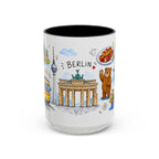 Berlin Travel Mug | European City Souvenir Accent Coffee Mug | 11oz 15oz Ceramic Cup