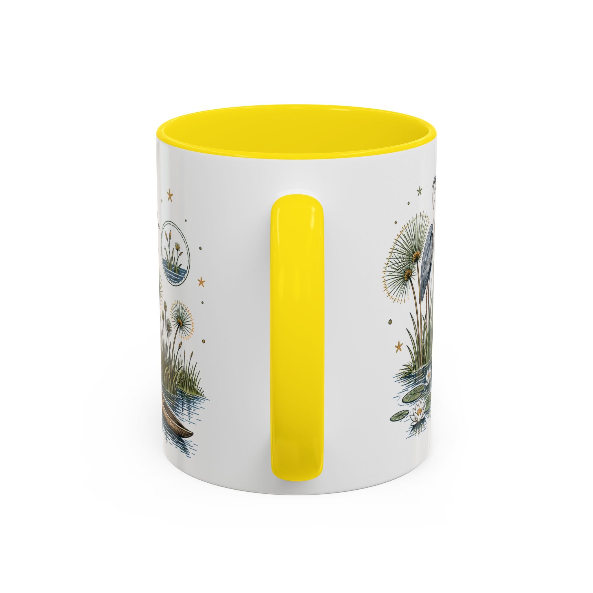 Okavango Delta Coffee Mug | Travel Destination Souvenir Gift | Accent Color Ceramic 11oz 15oz