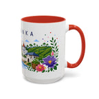 Sri Lanka Coffee Mug | Travel Souvenir Accent Mug | Place Gift Ceramic Cup 11oz 15oz