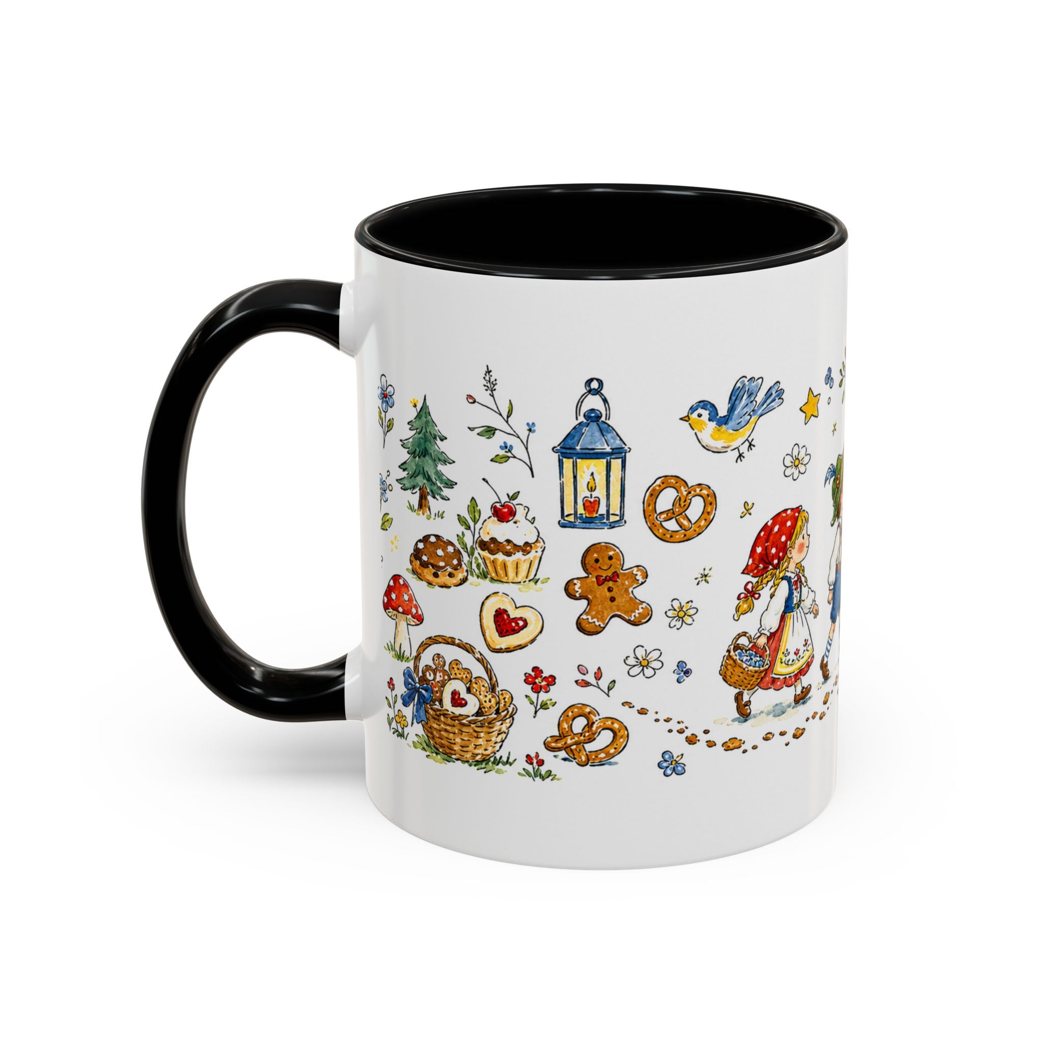 Hansel and Gretel Mug | Gingerbread Storybook Accent Coffee Mug | EveryLegend